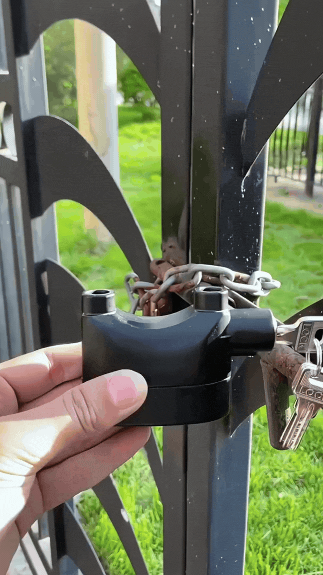 Candado Alarma MaxSecure – Doble Protección contra Robos