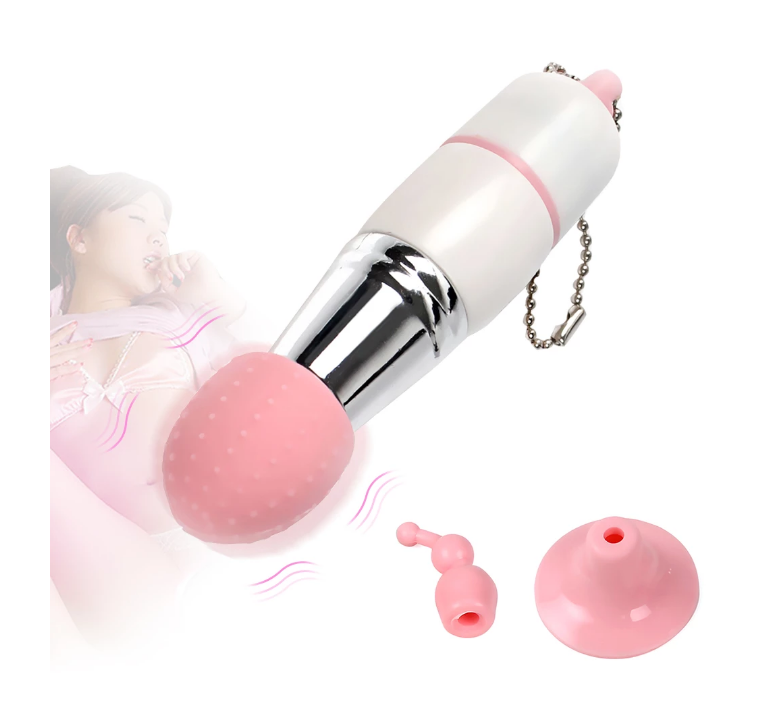 VibraJoy™ - Mini Consolador Vibrador 3 en 1 con Succión