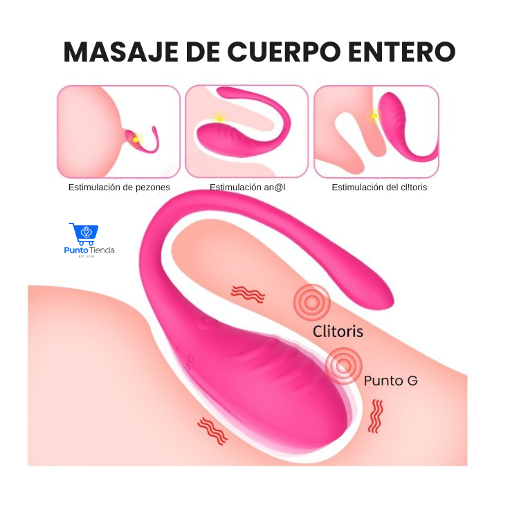 VibraSense™ 🔥 La chispa perfecta para tu vida en pareja | 10 modos de vibración con control a distancia (Bluetooth + App)