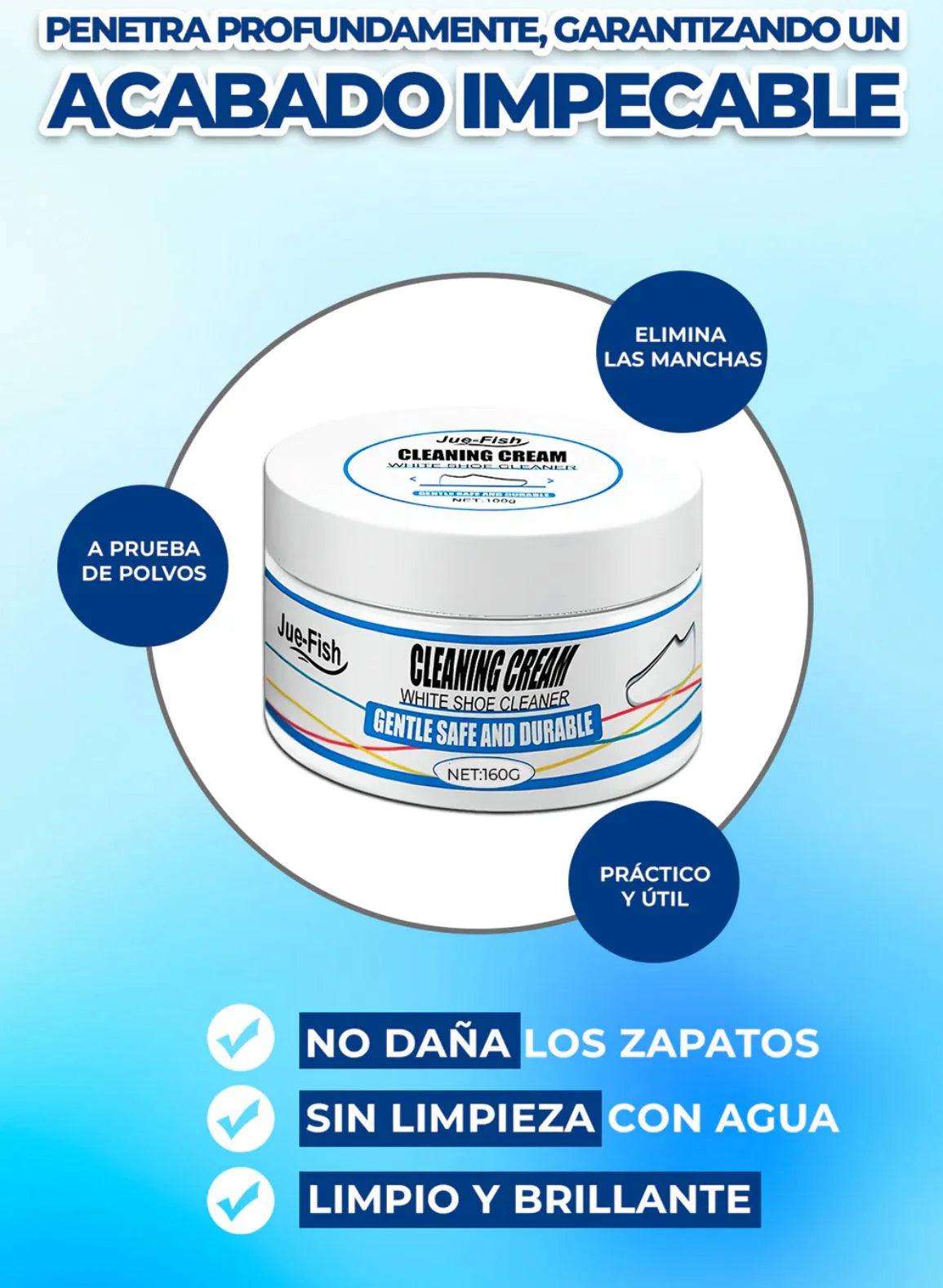 Cleaning Cream™ – Compra 1 y recibe 1 GRATIS | Crema limpiadora multifuncional para zapatillas y accesorios